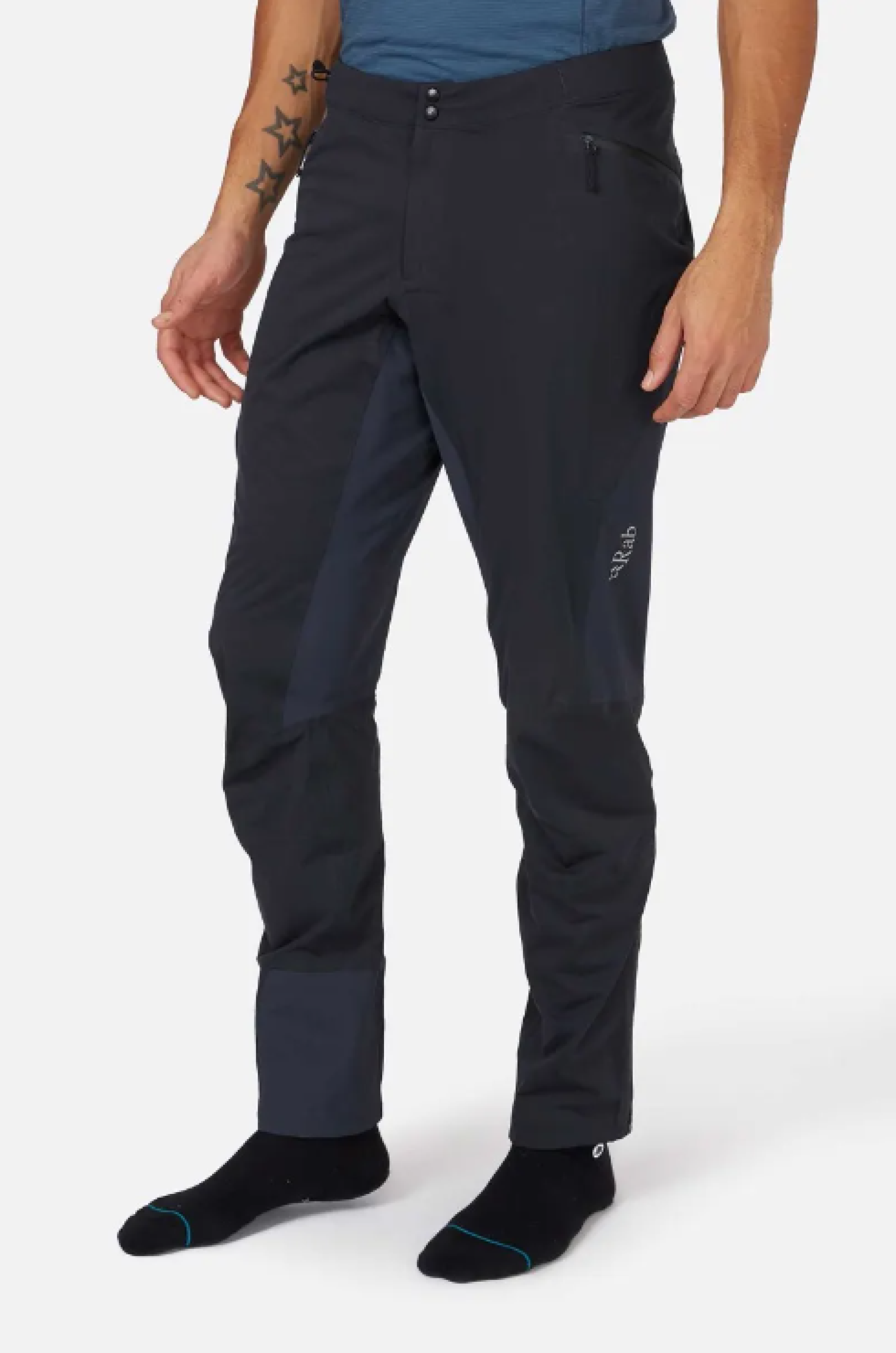 Review: Men's Rab Cinder Kinetic Waterproof Pants | Cycling UK